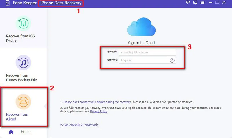 access your icloud account