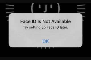 feature face id not working iphone